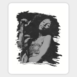 Chaka khan // Retro poster Sticker